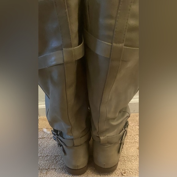 Women’s Over the Knee Boots with Rounded Toe - Picture 6 of 10